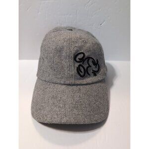 Mickey Mouse Gray Disney Parks Wool Polyester Adult Cartoon Cap Drawing Logo